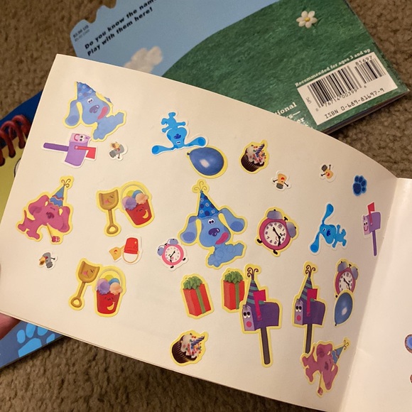 Nickelodeon | Toys | Vintage 9s Blues Clues Sticker Album And Kids ...